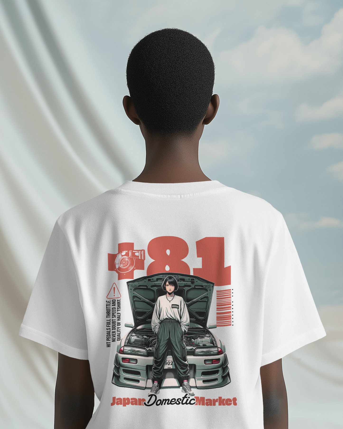 +81 Legacy : JDM Spirit | Regular Fit ⚡ White tint