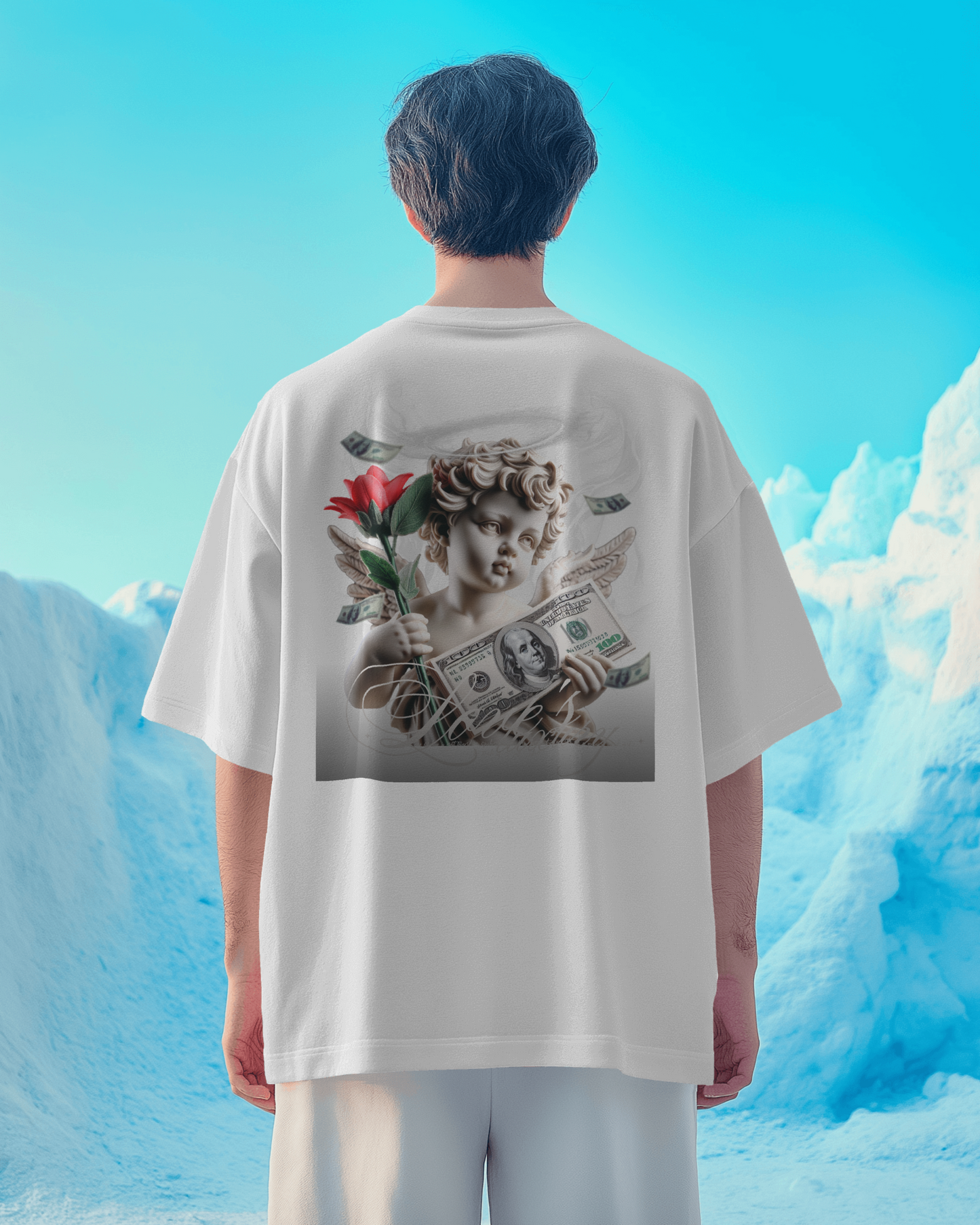 Saint of Wealth | Regular Fit ⚡ White Shade