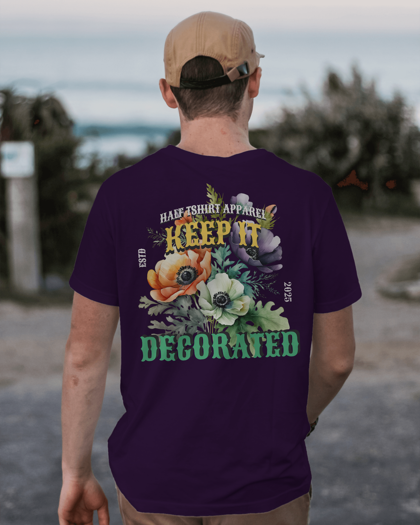 Keep It Decorated | Regular Fit tee ☆ Purple tint