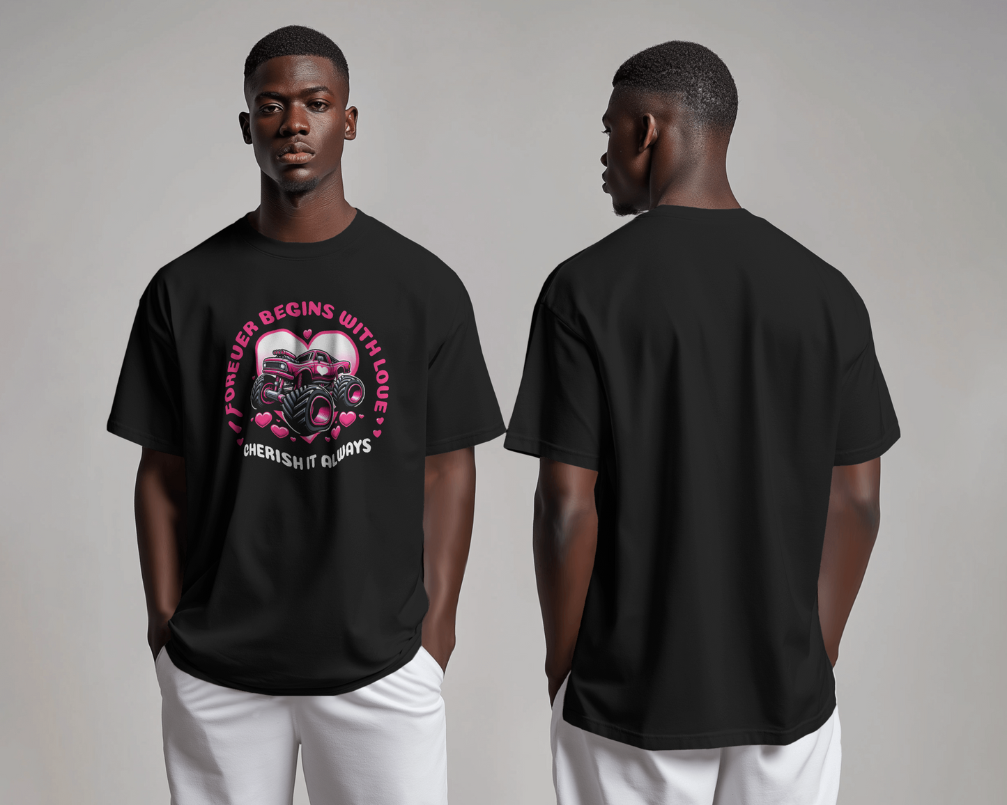 Forever Begins with Love ♡》Monster Truck Edition | Regular Fit