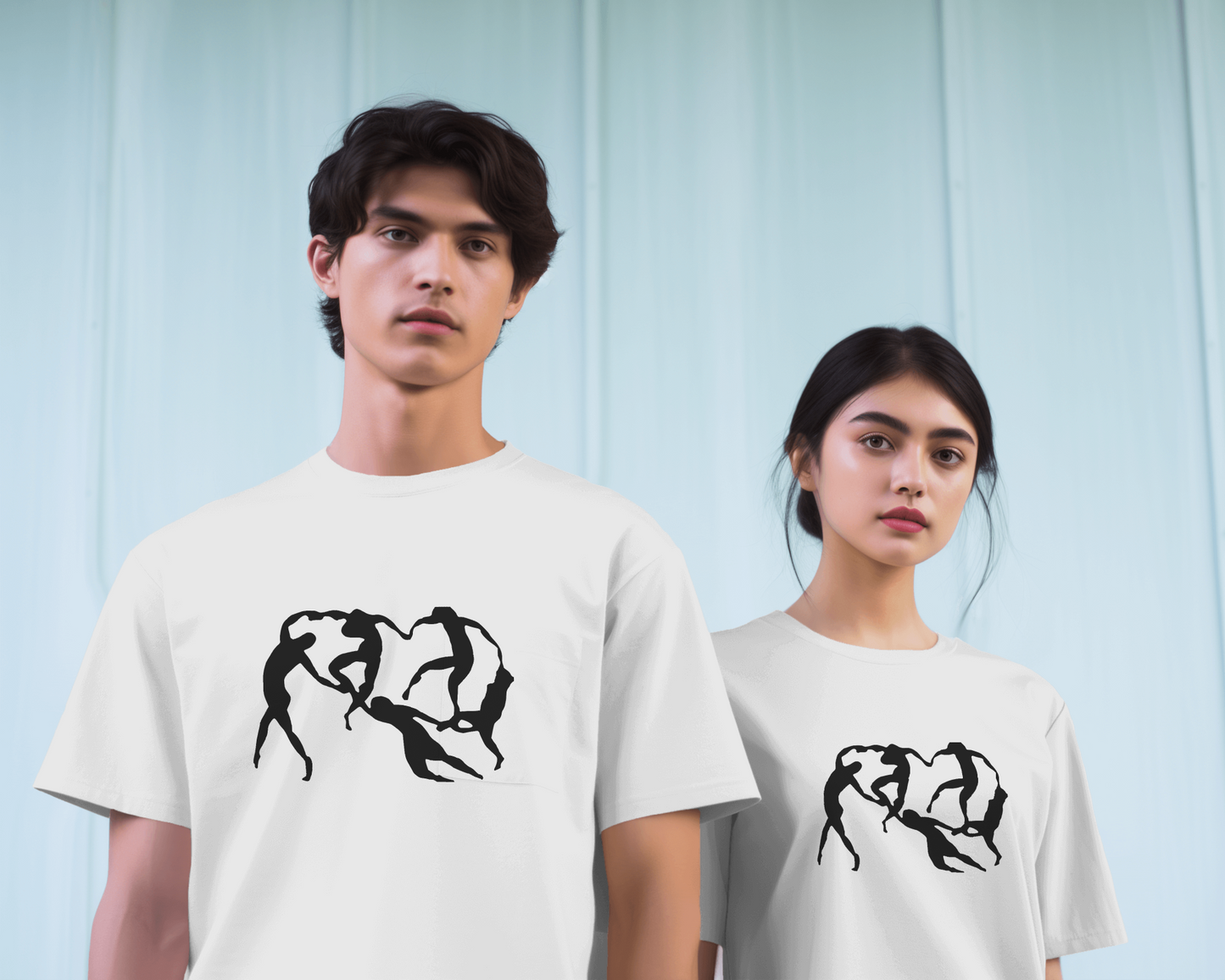 The Dance of Unity | Regular Fit ♤ White tint