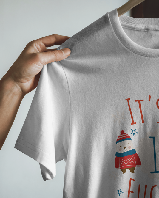 It's My 1st F*** Up | Regular Fit ♤ White Shade