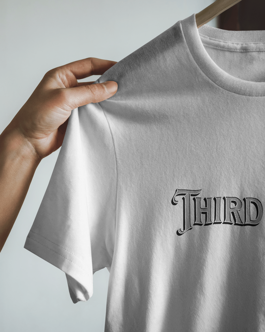 Third Class - The Luxury Paradox ♡ Regular fit tee, White