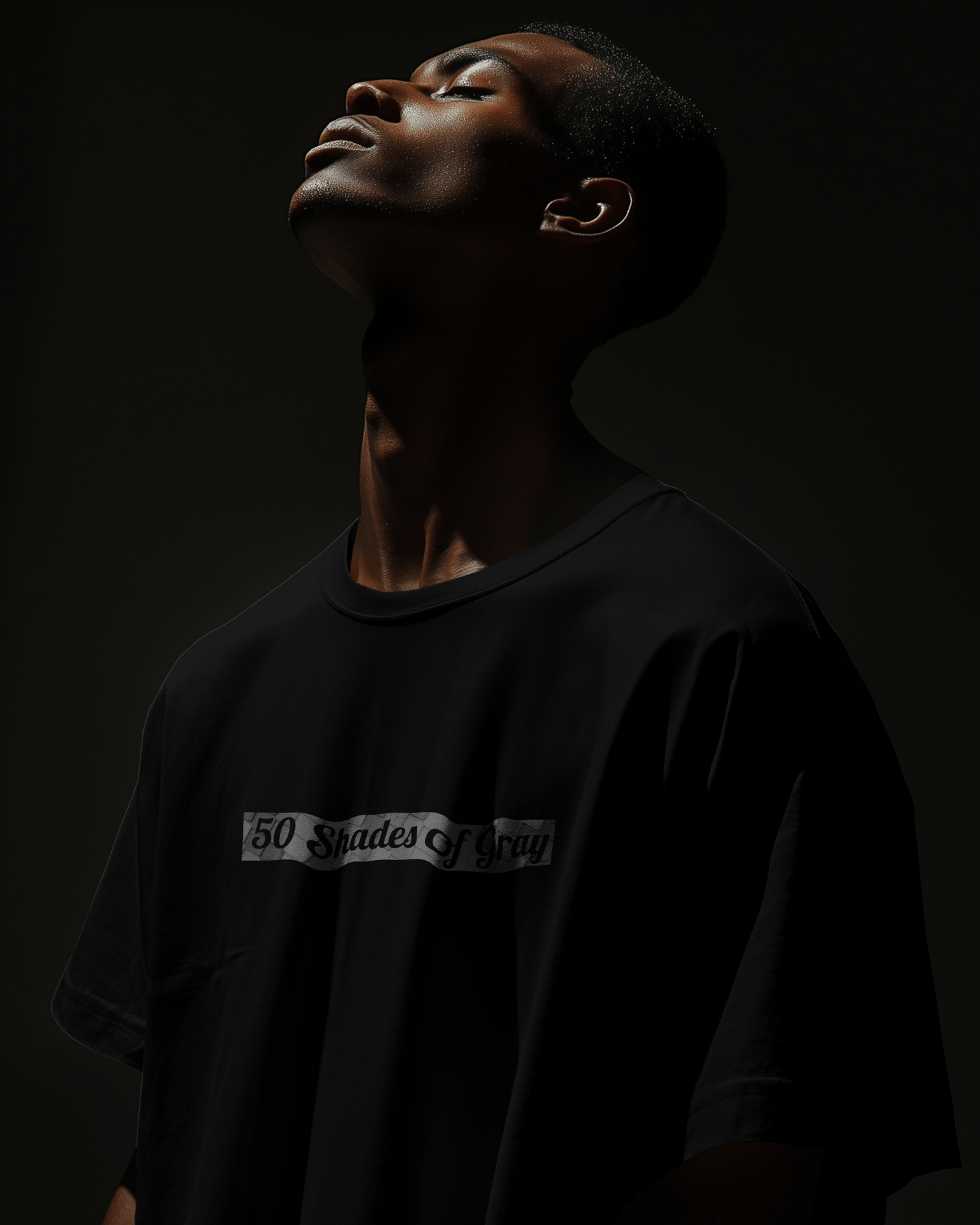 50 Shades of Gr^y | Regular Fit tee ☆ Black tint