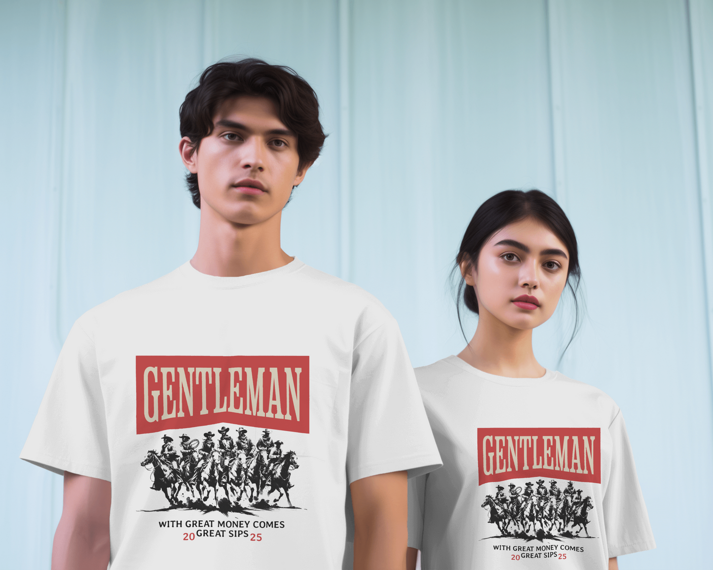 GENTLEMAN'S outlaw - Wild frontier ▪︎ Regular Fit tee