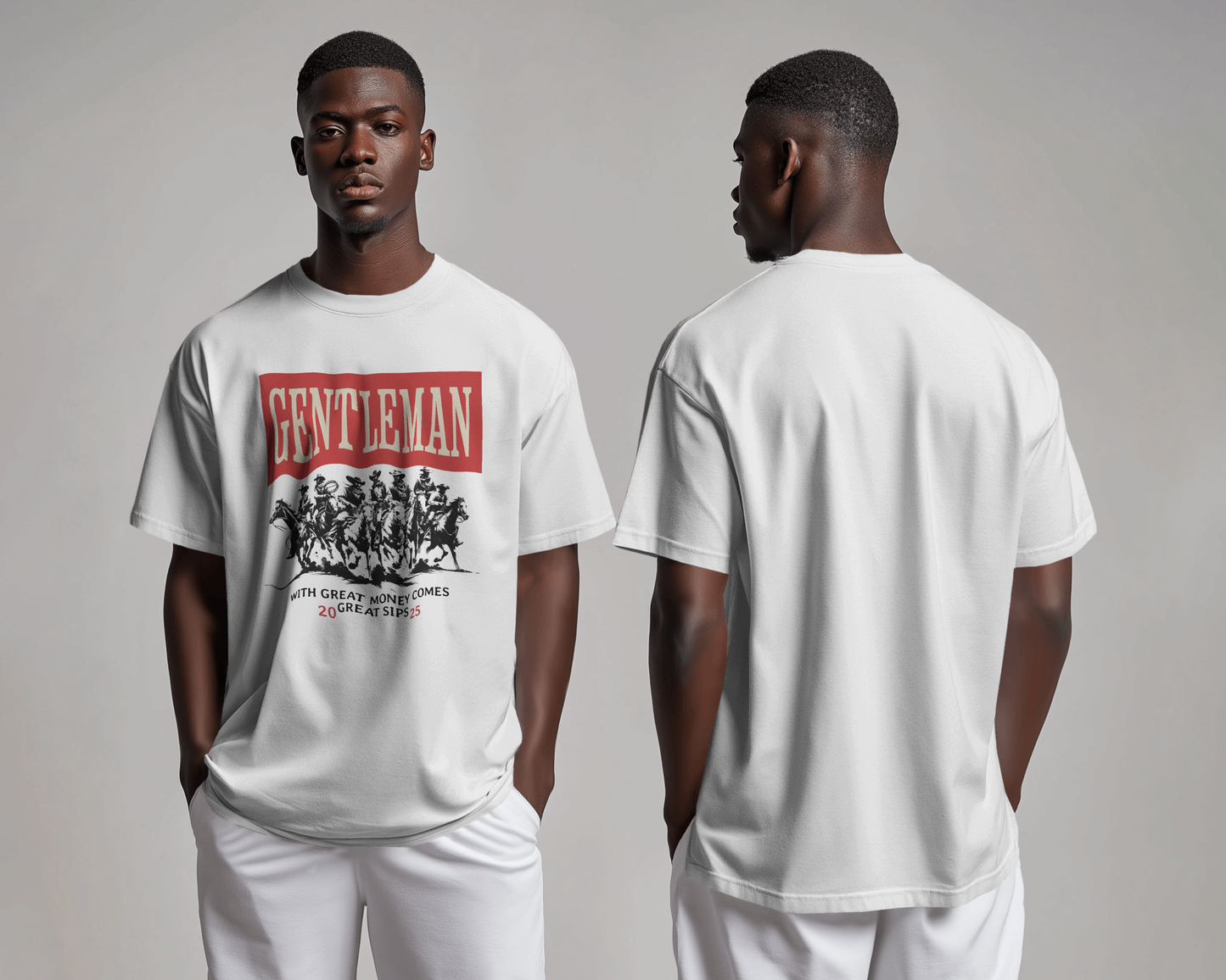 GENTLEMAN'S outlaw - Wild frontier ▪︎ Regular Fit tee