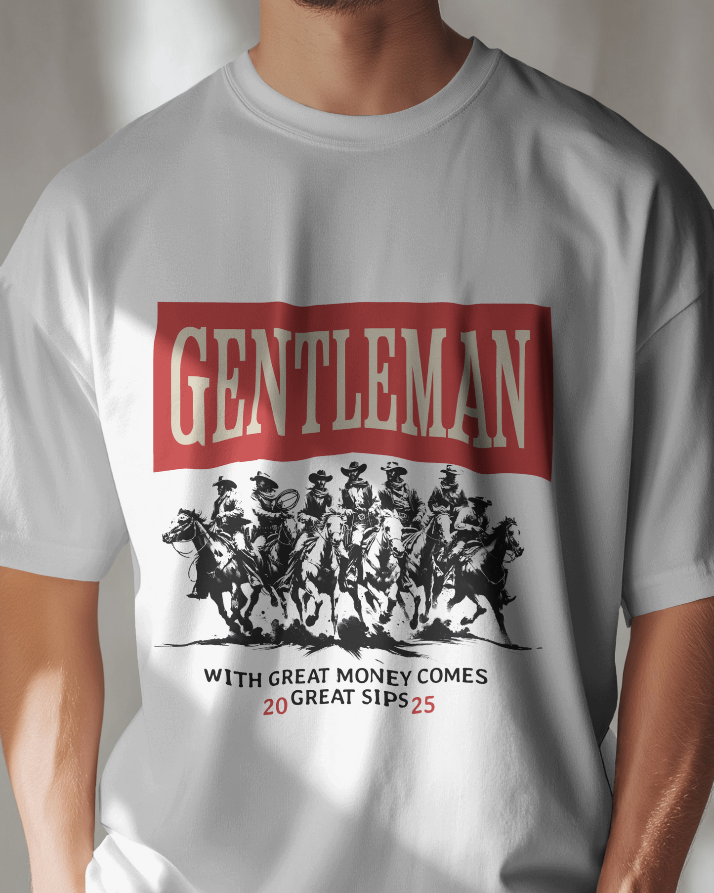 GENTLEMAN'S outlaw - Wild frontier ▪︎ Regular Fit tee