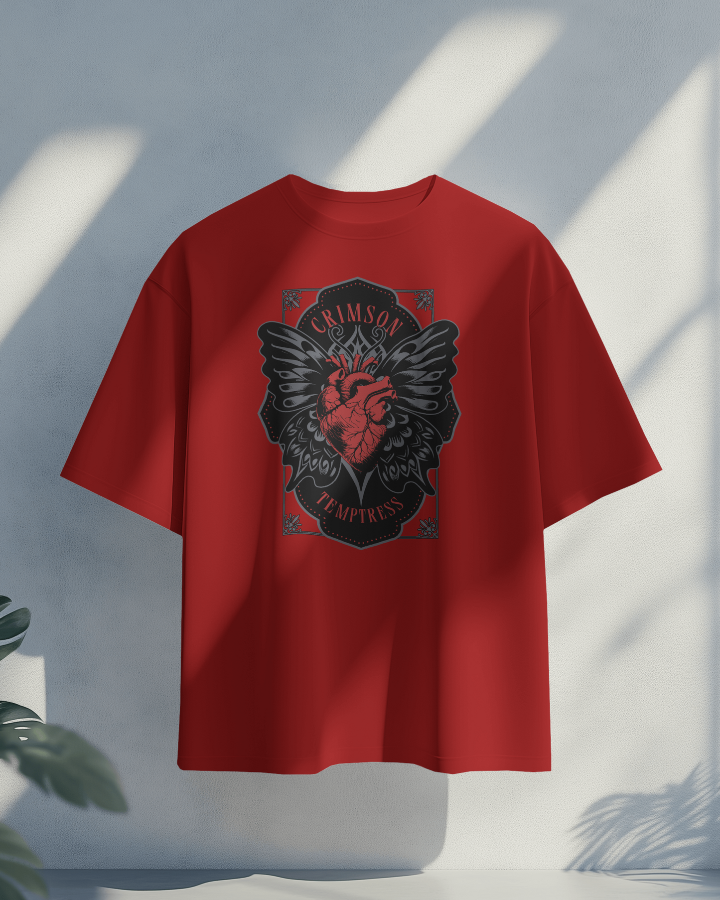 CRIMSON TEMPTRESS | Regular Fit ♤ Red tint