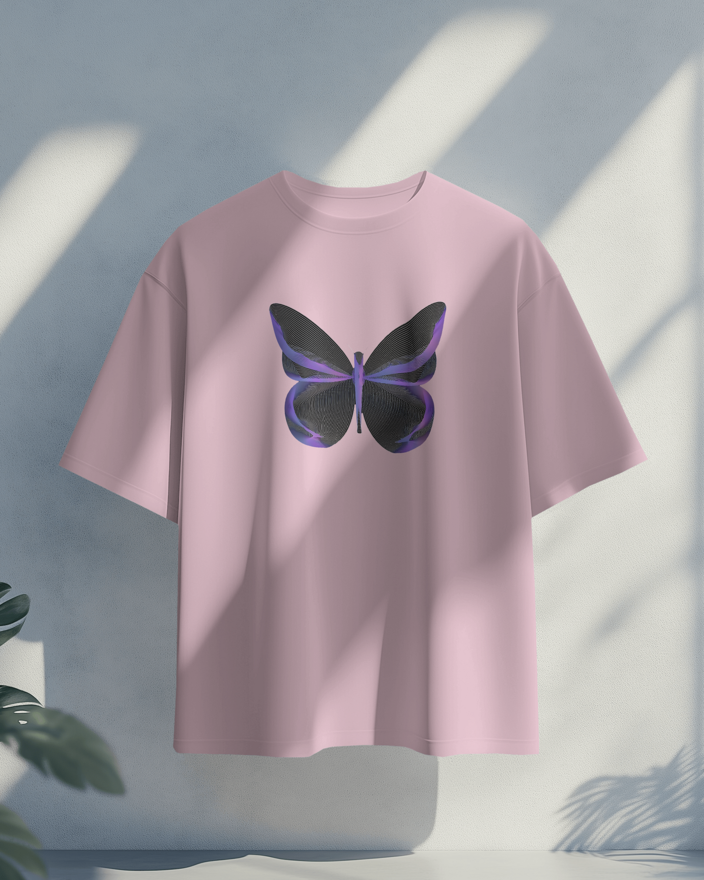Metamorphosis | Regular Fit T-shirt ♡ Baby pink shade