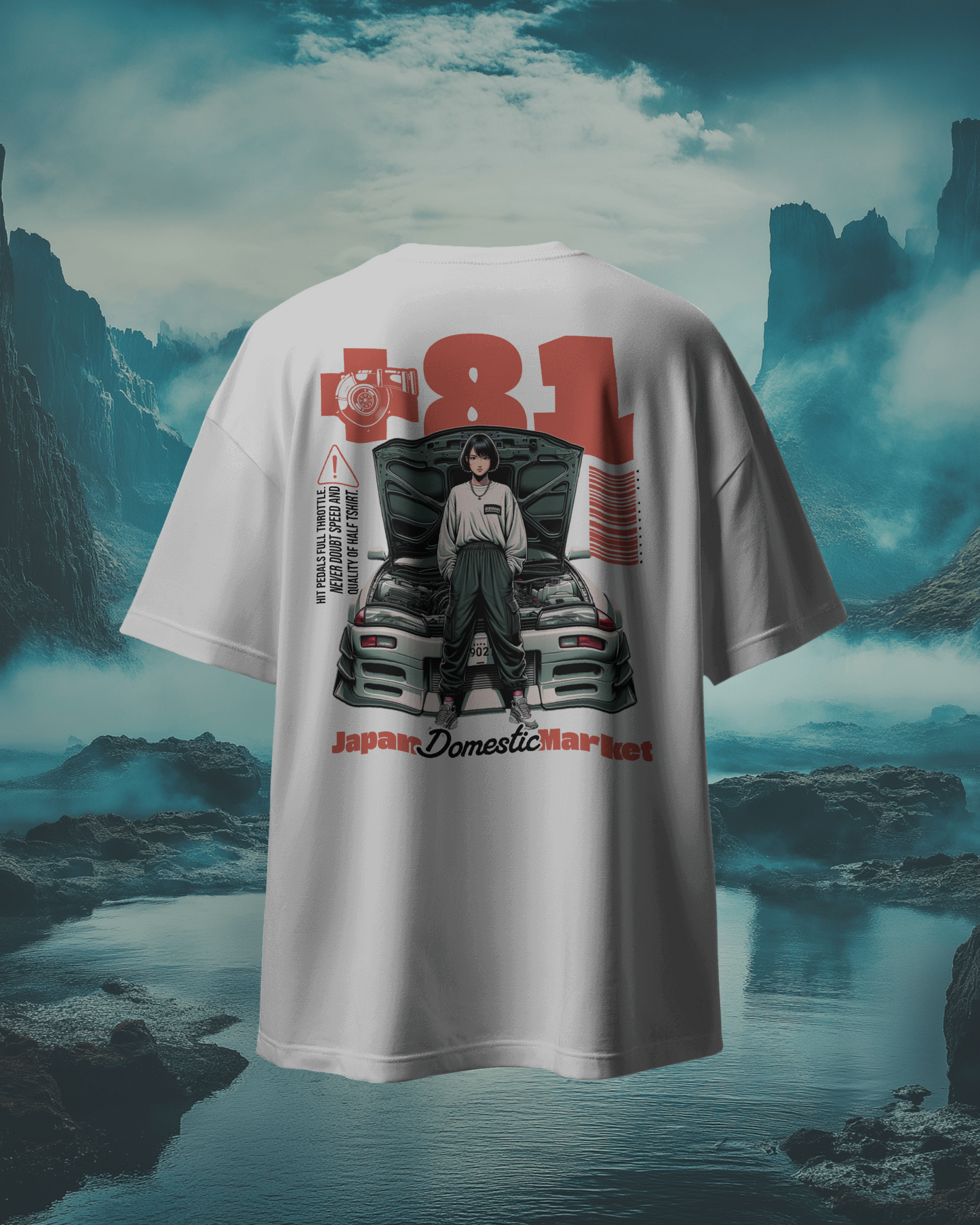 +81 Legacy : JDM Spirit | Regular Fit ⚡ White tint