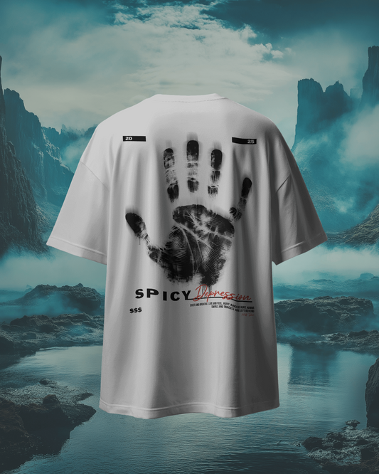 Half Life- The Duality Within | Regular fit | White tint