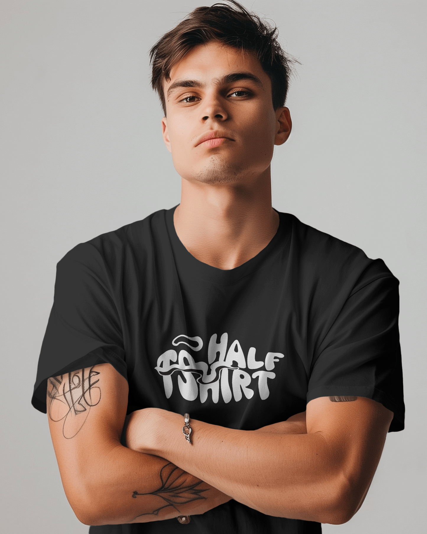Half TShirt - The blazing identity | Regular Fit tee