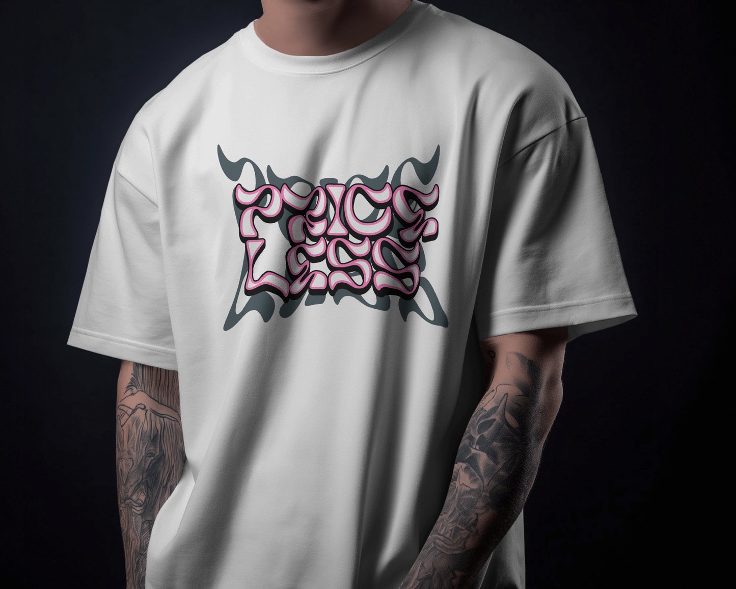 PRICELESS : class can't be bought | Regular fit ◇ White tint
