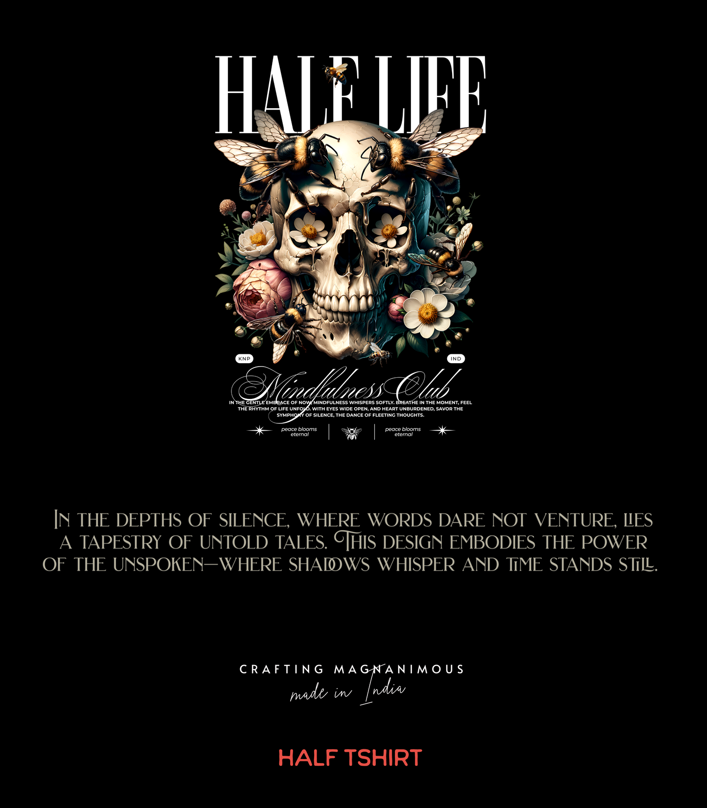 Half Life – The Duality Within | Regular fit⚡️Back printed [Black]