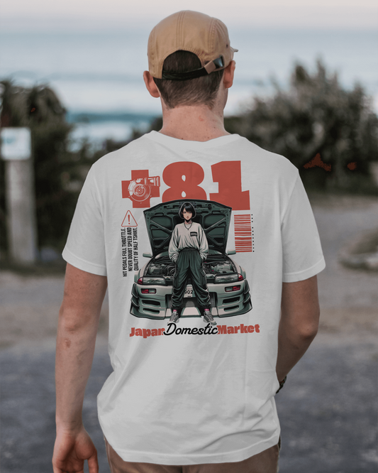 +81 Legacy : JDM Spirit | Regular Fit ⚡ White tint