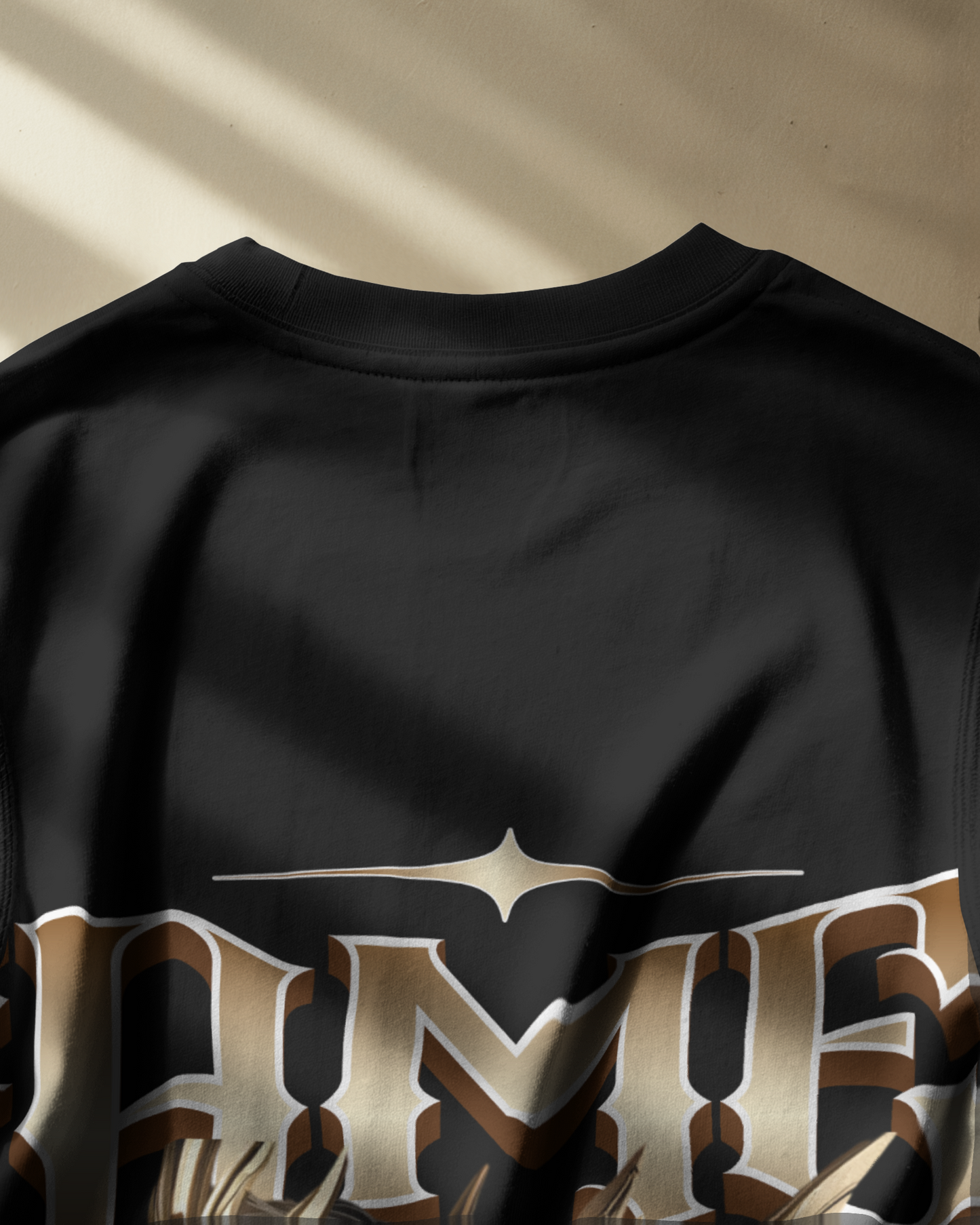 The Gaming Empire: Conquer Every Level | Regular Fit ☆ Back Print [Black]