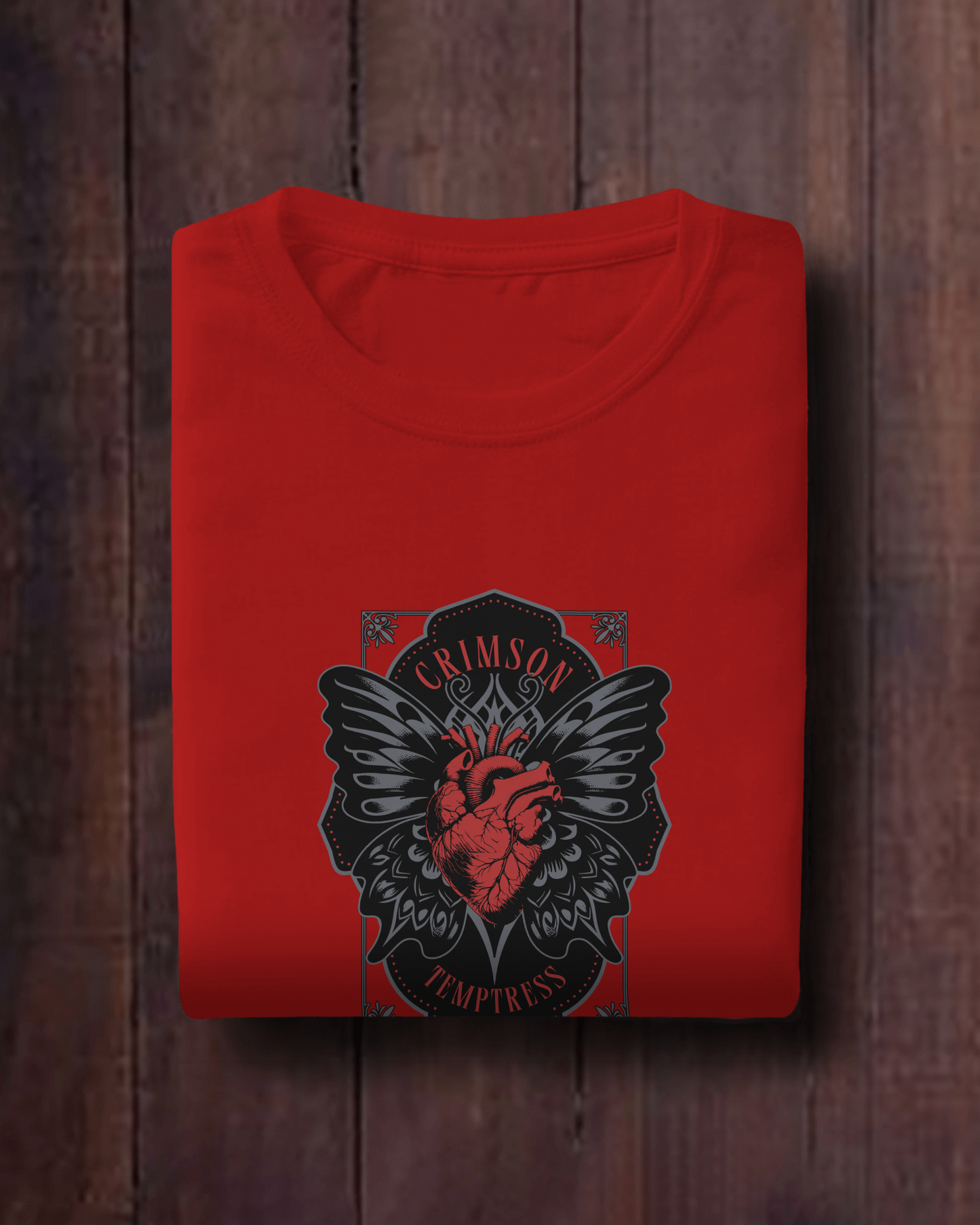 CRIMSON TEMPTRESS | Regular Fit ♤ Red tint