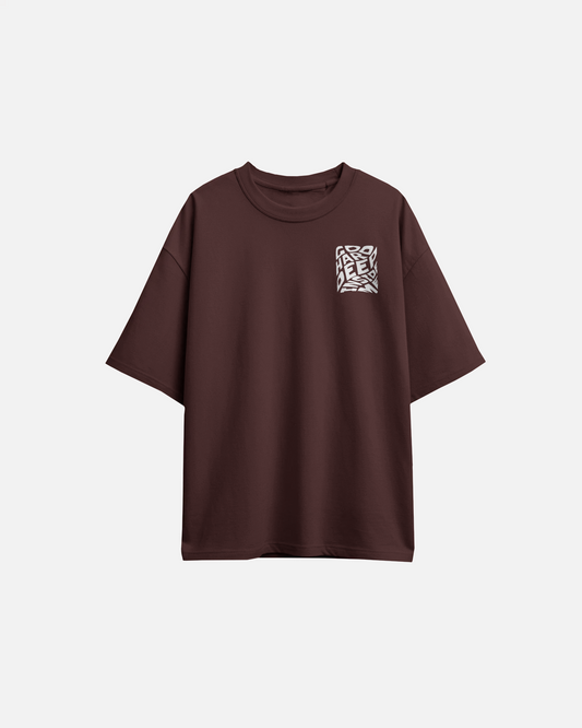 Go Hard Deep Inside Me | Regular Fit ♡ coffee Brown shade