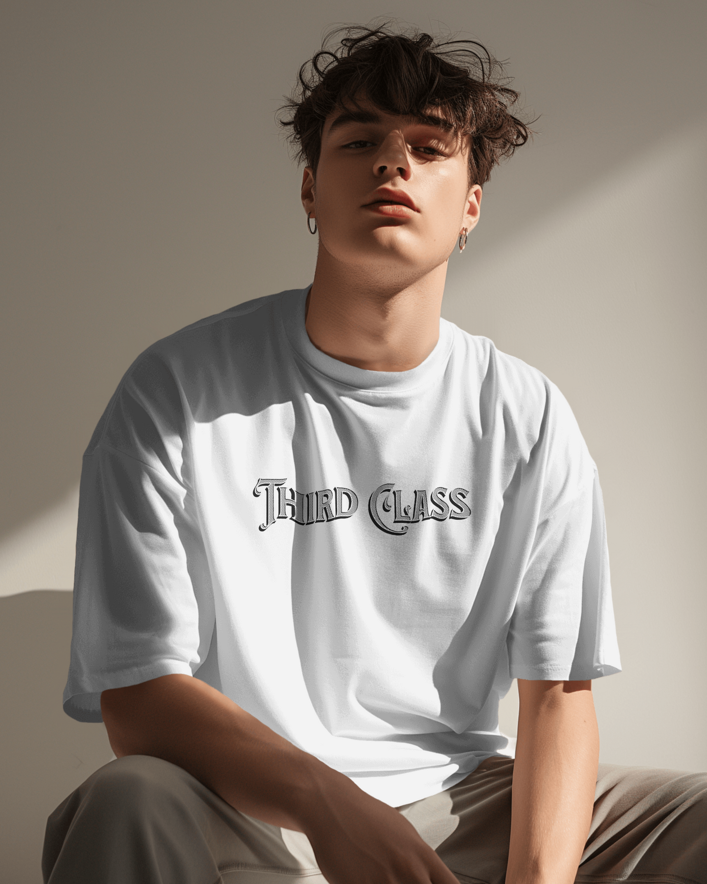 Third Class - The Luxury Paradox ♡ Regular fit tee, White