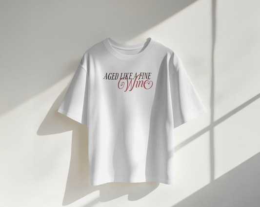 Aged Like a Fine Wine – Timeless Confidence ♤ Regular Fit T-shirt
