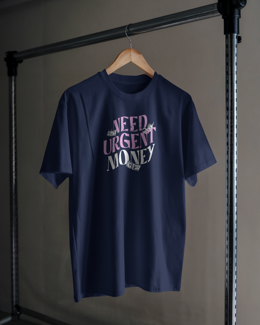 Need Urgent Money | Regular Fit ♡ Navy blue