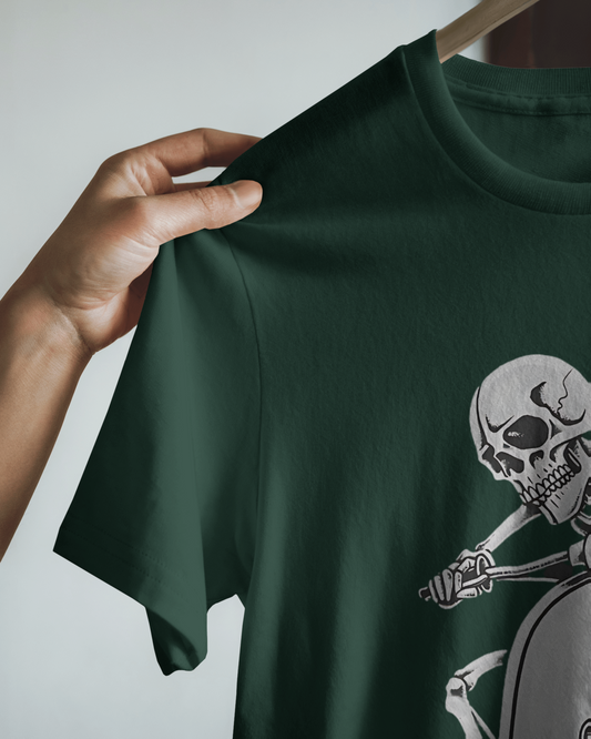 Ride or Die: The Eternal Journey | Regular Fit ♧ Bottle Green tint