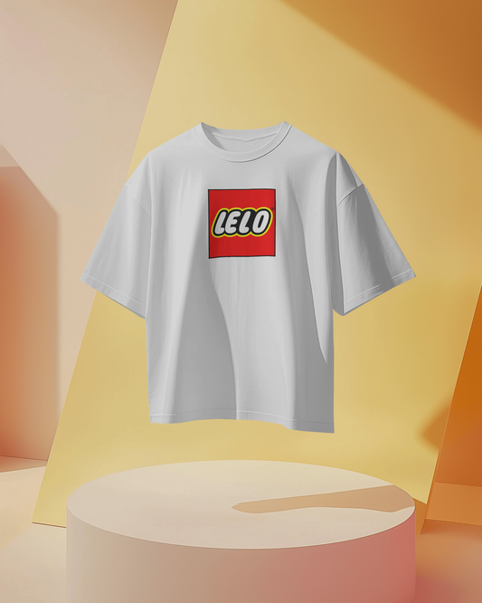 LELO – The Blockbuster Parody | Regular Fit tee ♤ White tint