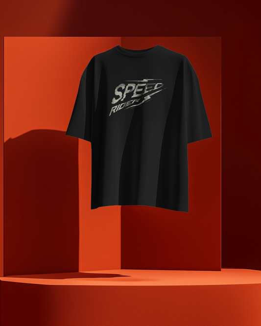 Speed Rider – Velocity Unleashed | Regular Fit, Black