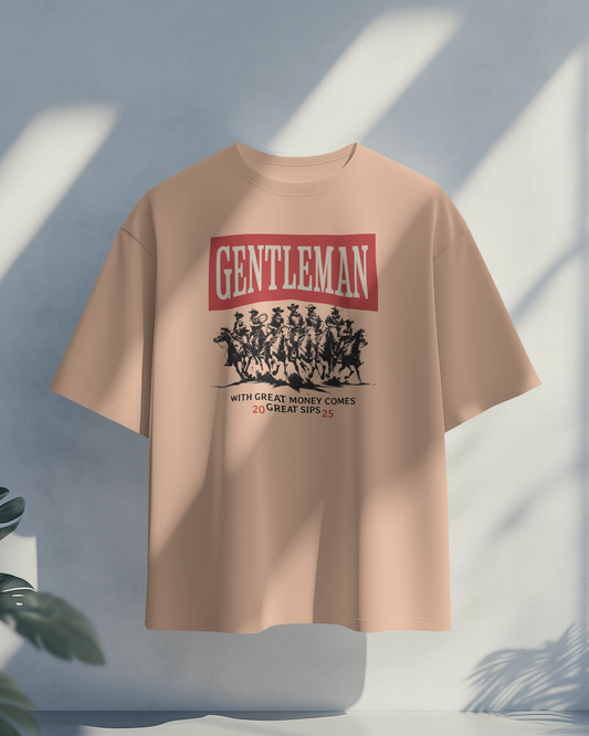 GENTLEMAN'S outlaw - Wild frontier | Regular Fit ☆ Peach color