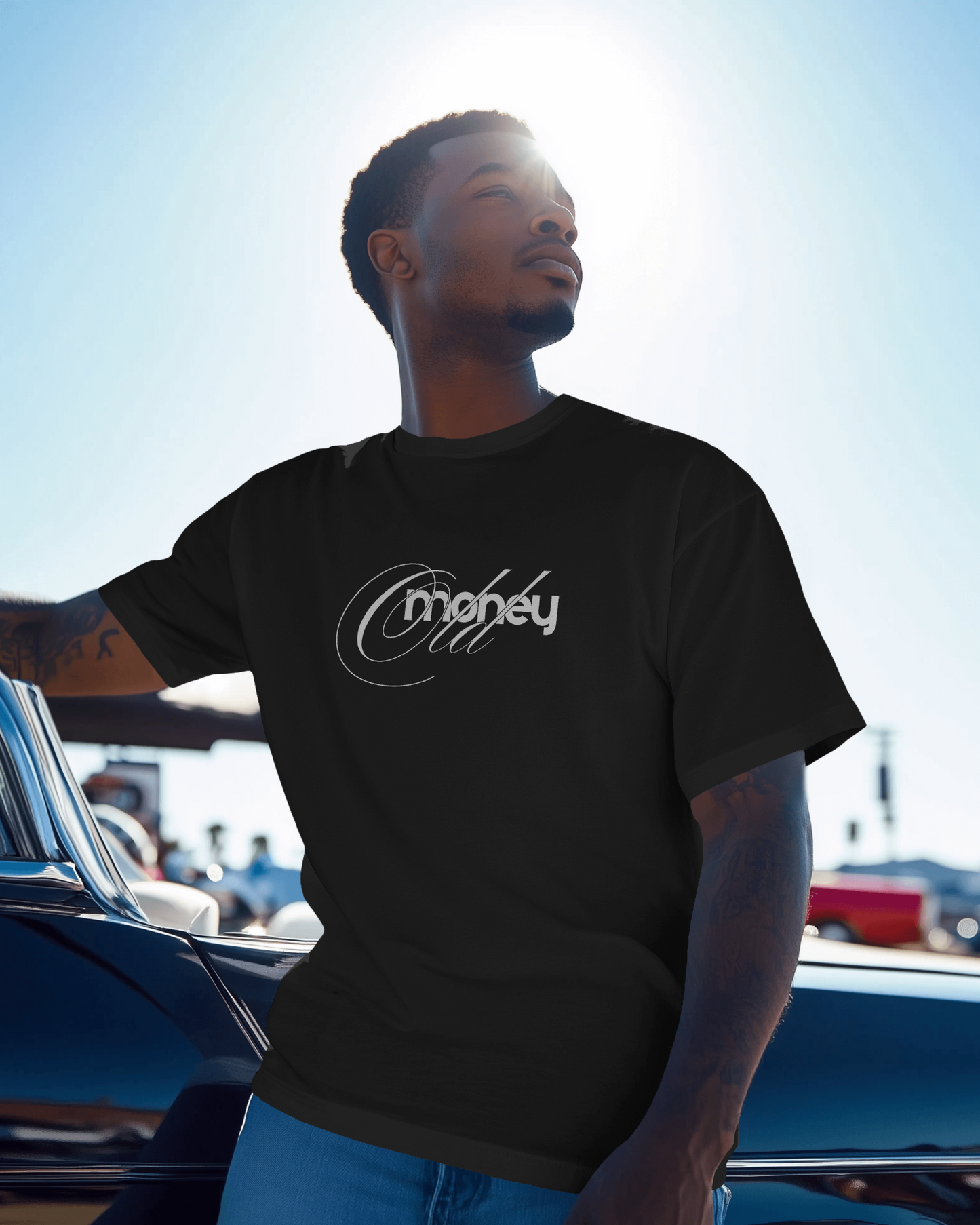 Old Money – Timeless Elegance | Regular Fit tee ♡ Black tint